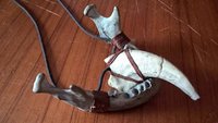 this is my ork warchief necklace in progress